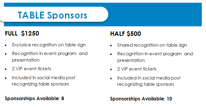 Table Sponsor
